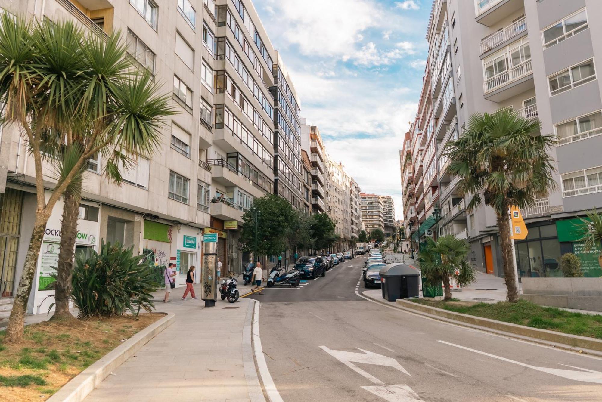 Ferienwohnung Terraza Magica En Vigo Centro Exterior foto